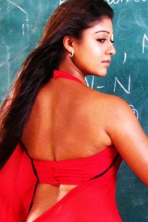 Nayanthara red saree Aegan 2